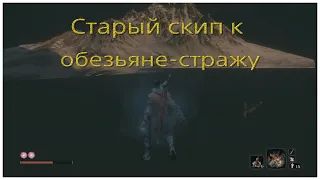 Старый "спидранерский" скип к Обезьяне-стражу в Sekiro