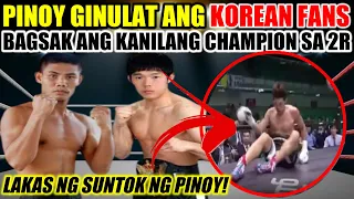 PINOY GINULAT ang mga KOREANO PINABAGSAK ang KANILANG CHAMPION sa R2