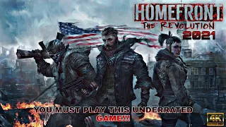 Homefront The Revolution 2021 You Must Play This Underrated Game!!! [4K HDR]