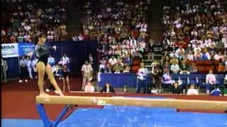 Dominique Moceanu - Balance Beam - 1997 U.S. Gymnastics Championships - Women - Day 2