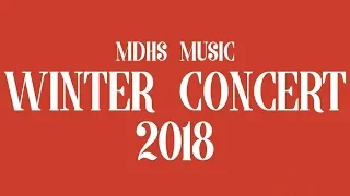 MDHS Winter Concert 2018 - Third Stream - Somebody That I Used to Know