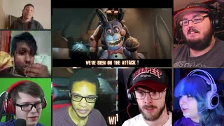 FNaF - "Another Round" (@APAngryPiggy, @Flint 4K) FTF Song | Animated by [REACTION MASH-UP]#1025
