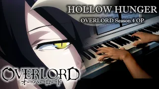 【HOLLOW HUNGER】- OVERLORD Season 4 OP ( Piano cover + Sheet ) / OxT
