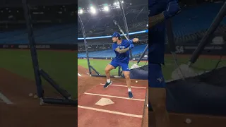 Toronto Maple Leafs star Auston Matthews CRUSHES a home run at Rogers Centre! #LeafsForever