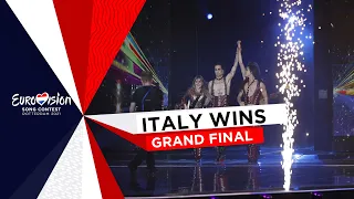 Måneskin from Italy wins the Eurovision Song Contest 2021!