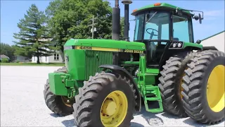 1989 JOHN DEERE 4455 For Sale