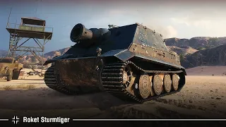 Roket Sturmtiger | Остался против 5-ти на Штурмтигре и затащил