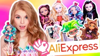 ☆Кукольный Aliexpress☆ ч.2 КРУТЫЕ ПОДДЕЛКИ Ever After и Monster High, Обувь для Barbie