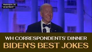 #Biden’s BEST JOKES at #WHCD 2024