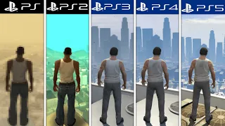PS1 VS PS2 VS PS3 VS PS4 VS PS5  GTA Games Comparison