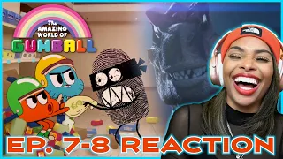 THESE KIDS ARE HILARIOUS! | THE AMAZING WORLD OF GUMBALL SEASON 1 EPISODES 7 AND 8 REACTION