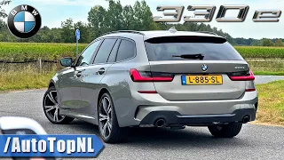 BMW 330e G21 Touring | REVIEW on AUTOBAHN [NO SPEED LIMIT] by AutoTopNL