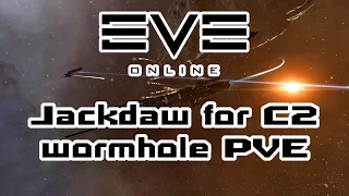 Eve Online - Jackdaw fit for C2 wormhole PVE