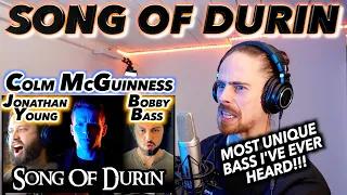 The Hobbit 'Song of Durin' @ColmRMcGuinnessft@jonathanymusic  @the.bobbybass FIRST REACTION!