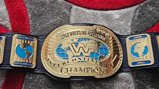 WWF Block Logo Intercontinental Championship Replica 1998 Review.