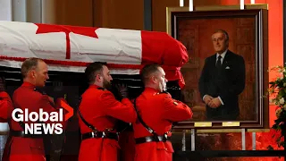 Brian Mulroney: Former PM of Canada lies in state in Ottawa ahead of funeral