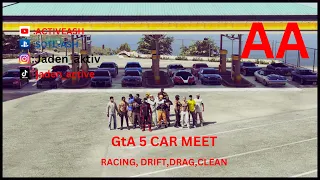 🔴GTA 5 Live PS5 |Carmeet|Drifting|Racing|Cruise|Clean Only|Next Gen