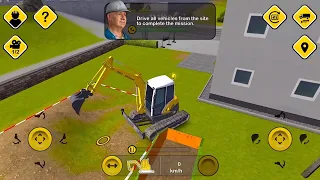 Construction Simulator 2014 - Excavating and Roling - Gameplay