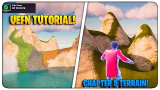 How To Make CHAPTER 5 TERRAIN in UEFN! - Tutorial