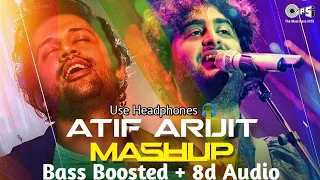 Atif Aslam x Arijit Singh 8d Mashup Bass Boosted | Best Hindi Songs ❤️| 8d Bharat | Use Headphones 🎧