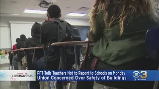 Union Tells Philadelphia Teachers Not To Report To School On Monday Over Safety Concerns Of Building