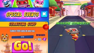 Talking Tom hero dash game||mission complete||very interesting game||Tom hero dash cartoon