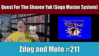 Quest for the Shaven Yak Starring Ren Hoek and Stimpy (Sega Master System) - Zilog and Moto #211