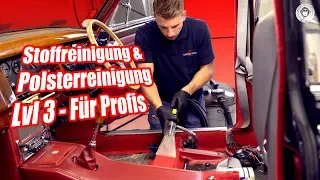 Stoffreinigung & Polsterreinigung | Lvl 3- Für Profis | Jaguar Mark 2 | Anleitung DIY