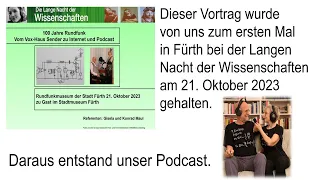 100 Jahre Unterhaltungsrundfunk - Alles begann in Berlin auf Welle 400 Meter.