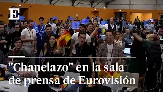 Eurovisión: Los periodistas en Turín bailan al ritmo de 'SloMo' | EL PAÍS