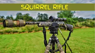 22 Rifle Shooting at 100 Yards and Sighting in for Squirrel Hunting - Suppressed 22 Rifle