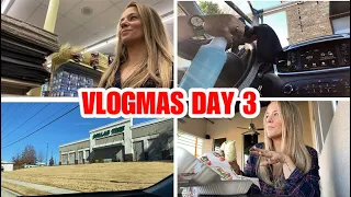 VLOGMAS DAY 3 | SHOP | EAT | CAR WASH | LAUNDRY