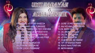 Top 20 Unmissable Duets of Udit Narayan & Alka Yagnik | The Best of Bollywood Love Songs | Evergreen