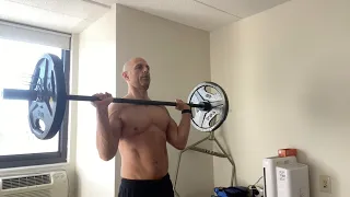 50kg (110 lbs) Overhead Press