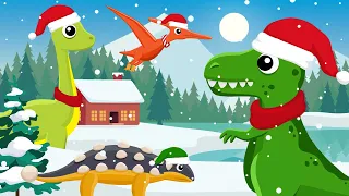 Dinosaur Lullaby | Christmas Winter Sleep Music for Kids and Babies | Dino Lullaby | Relaxing Music