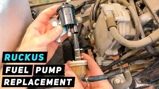 Honda Ruckus / Zoomer 50 - Fuel Pump Replacement | Mitch's Scooter Stuff