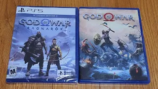 God of War Ragnarok Launch Edition on PS5 unboxing!