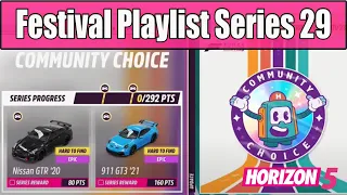 Forza Horizon 5 Festival Playlist Series 29 Community Choice - Lykan HyperSport, GTA Spano