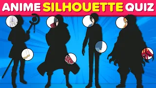 Guess the Anime Character From Their Silhouette | Anime Shadow Quiz