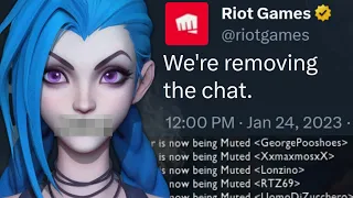 How Riot Games is Removing The Chat in League of Legends