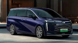 1200 km range: GAC Trumpchi E8 - hybrid family minivan