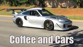 Cars Leaving OKC Coffee and Cars - September 2018 - Camaro and FRS get Pulled Over