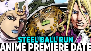 JOJO'S BIZARRE ADVENTURE PART 7 ANIME RELEASE DATE NETFLIX - Steel Ball Run Anime Release Date!