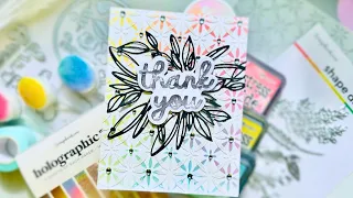 Get the MOST from Your Stencils! Make a Card that POPS! | Scrapbook.com