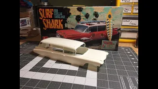 AMT Surf Shark 1959 Cadillac Ambulance Unboxing