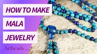 How to Make Mala Beads - Jewelry Tutorial