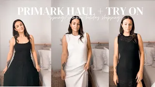 Primark haul + try on - spring/summer holiday shopping