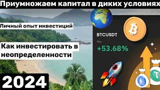 📊 Как инвестировать деньги в 2024? Инвестиции в акции под угрозой! Рост или крах рынков в рецессию?