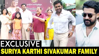 Suriya Karthi Sivakumar Family,SAC Shoba Suhasini Knack Studio Kalyanam granddaughter's arangetram