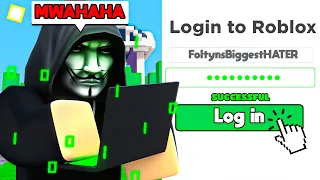 I HACKED Into A HATERS Account And Can't BELIEVE What I Saw.. (Roblox Bedwars)